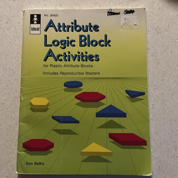 Attribute Logic Block Activities for Plastic Attribute Blocks by Don Balka. Book - Picture 5 of 11